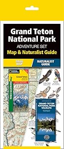 Grand Teton National Park Adventure Set: Trail Map & Wildlife Guide by Waterford Press Waterford Press