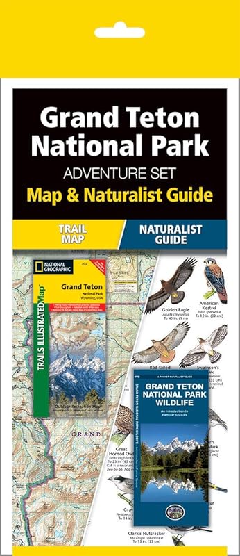 Grand Teton National Park Adventure Set: Trail Map & Wildlife Guide by Waterford Press Waterford Press