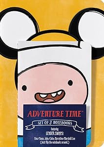 Adventure Time Notebooks: Gender Swap (Set of 3) by Cartoon Network