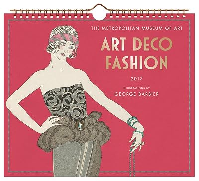 Art Deco Fashion 2017 Wall Calendar