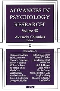 Advances in Psychology Research