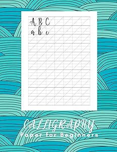Calligraphy Paper for Beginners: Hand Lettering Work Book - 160 Sheet Pad by Sassy Lettering Press