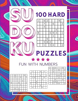 Sudoku Puzzles 100 Large Print: Fun With Numbers, Hard
