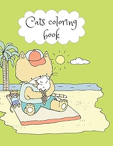 Cats coloring book