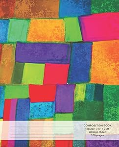 Composition Book: Abstract Art