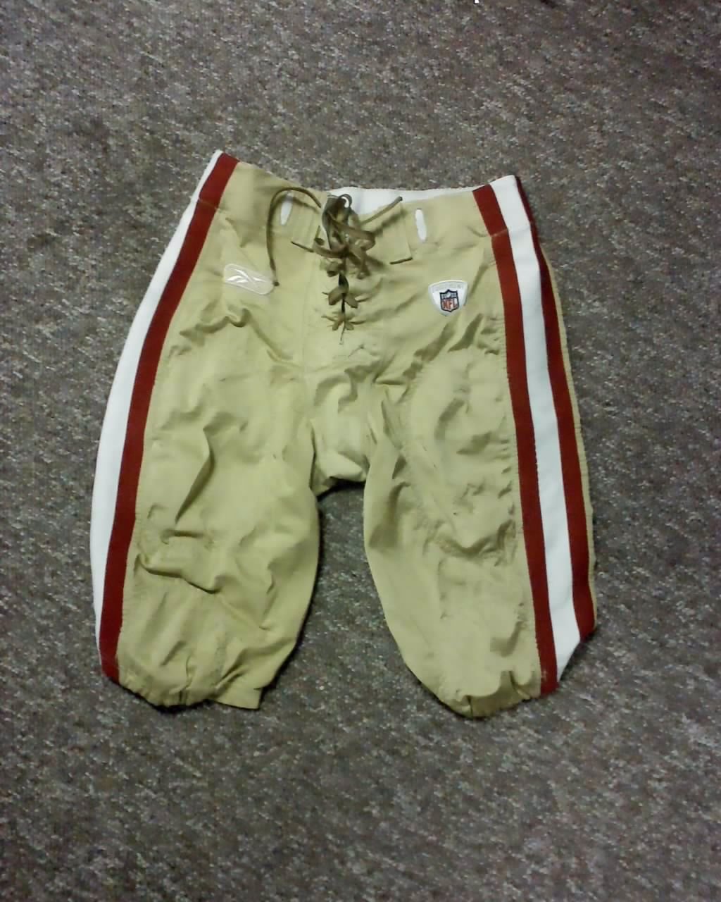

Frank Gore San Francisco 49ers 2009 Game Pants