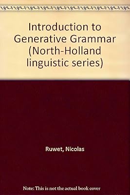 An Introduction to Generative Grammar