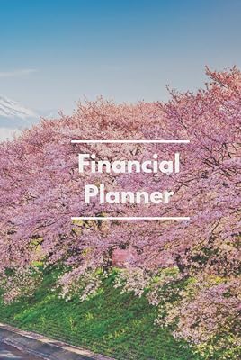 Financial Planner Organizer Budget Book: Effectively Manage Your Expense & Savings. Undated Bi-Weekly Floral interior.