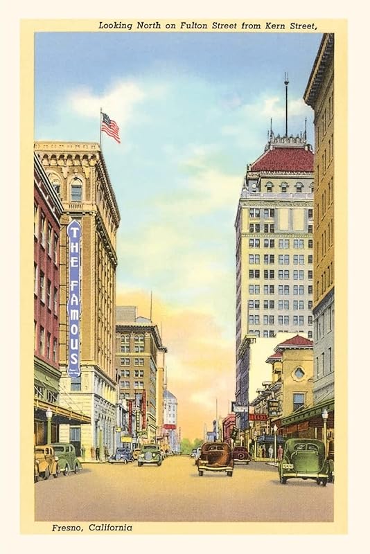 The Vintage Journal Downtown Fresno, California (Pocket Sized - Found Image Press Journals) by Found Image Press