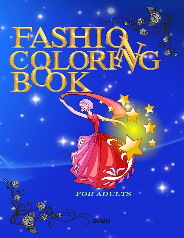 FASHION COLORING BOOK: abook for all lovers of design,colors and fashion by master racach