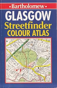 Glasgow streetfinder colour atlas by Bartholomew