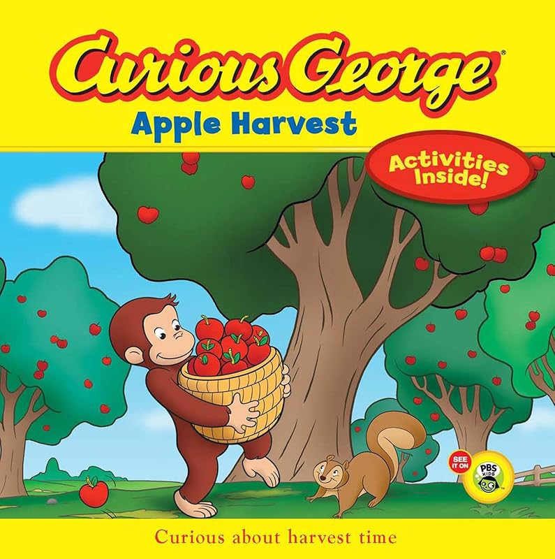 Curious George Apple Harvest by H.A. Rey