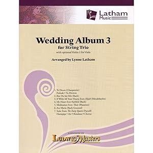 Wedding Album 3 - String Trio: Conductor Score (Latham Music)
