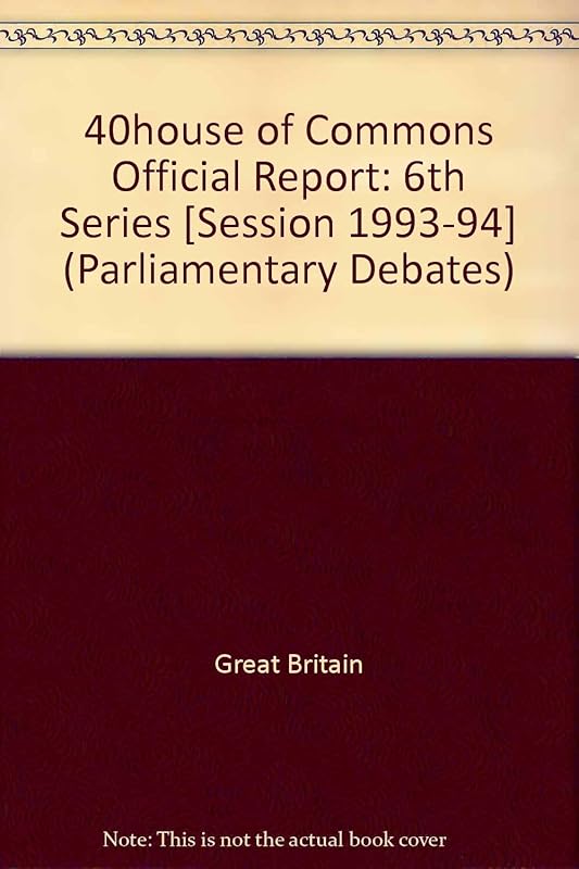 Parliamentary Debates, House of Lords, Bound Volumes, 1993-94 (Parliamentary Debates (Hansard)) by The Stationery Office
