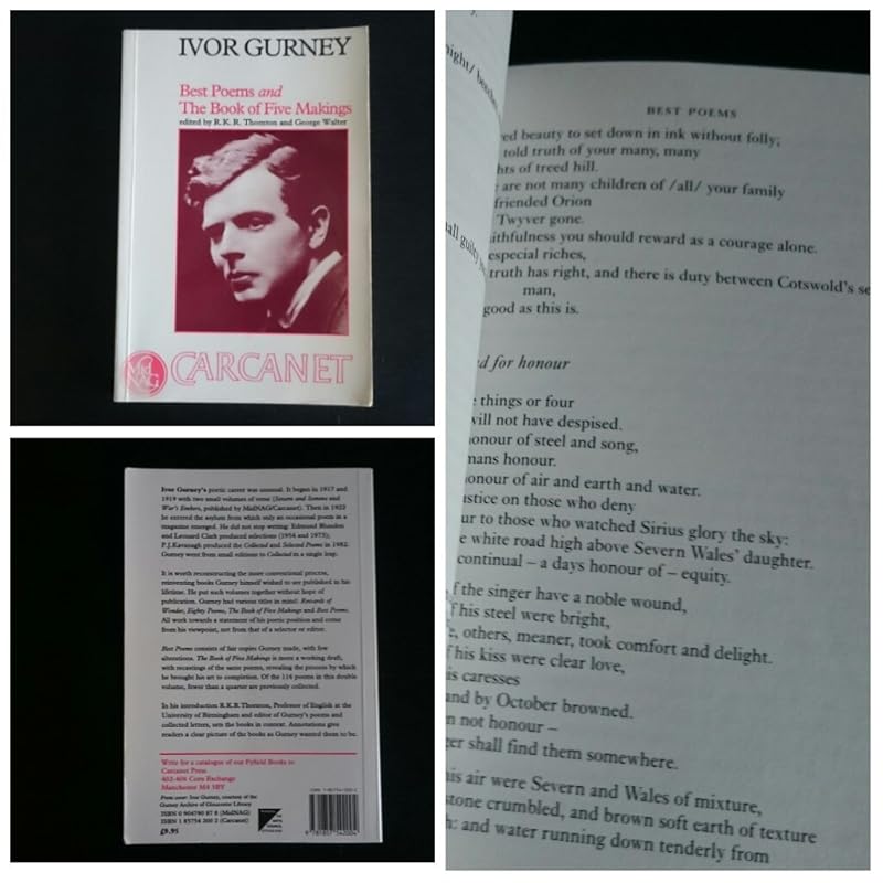 Best Poems and the Book of Five Makings by Ivor Gurney
