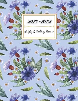 2021-2022 Planner - Weekly & Monthly Planner 2021-2022 - Sep 2021 - Jul 2022, 8.5" x 11" (Paperland Bloom Planners)