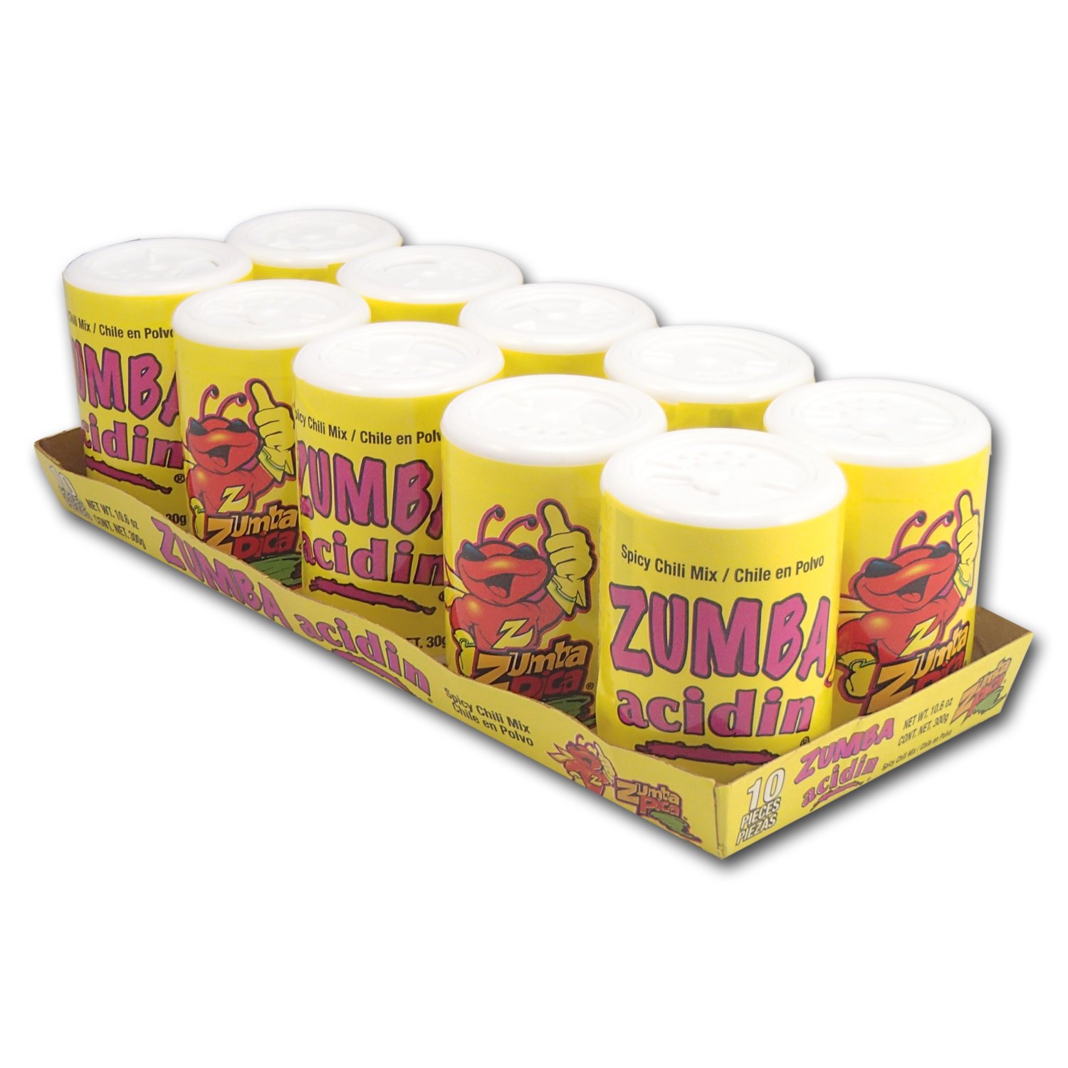 

Zumba Acidin, Spicy Chili Mix, 1.06oz, 10-Count