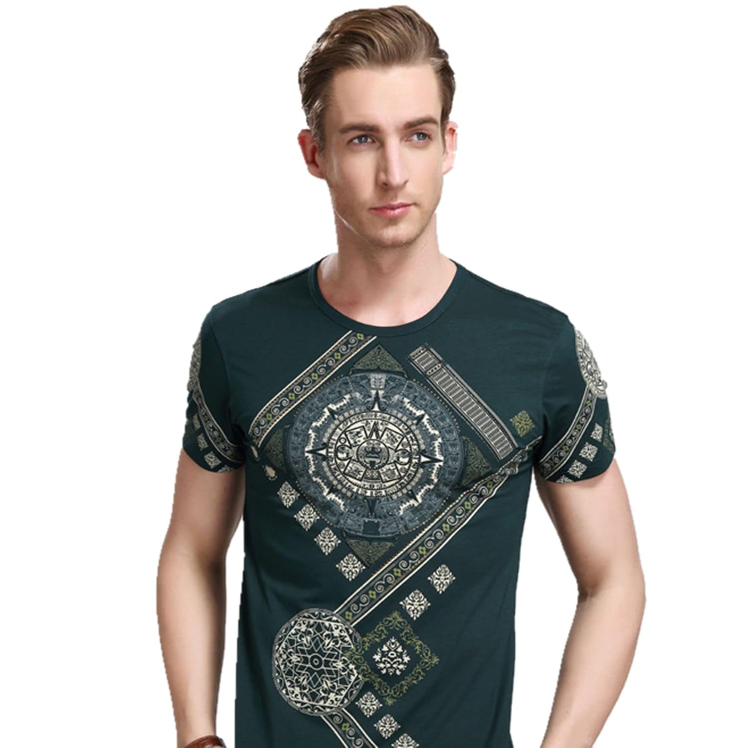 

Hatton Men's Fashion Casual Pullover Commercial T-shirt