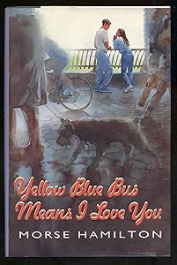 Yellow Blue Bus Means I Love You by Morse Hamilton