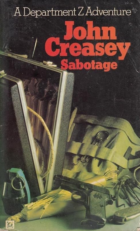 Sabotage (A Department Z adventure) by John Creasey