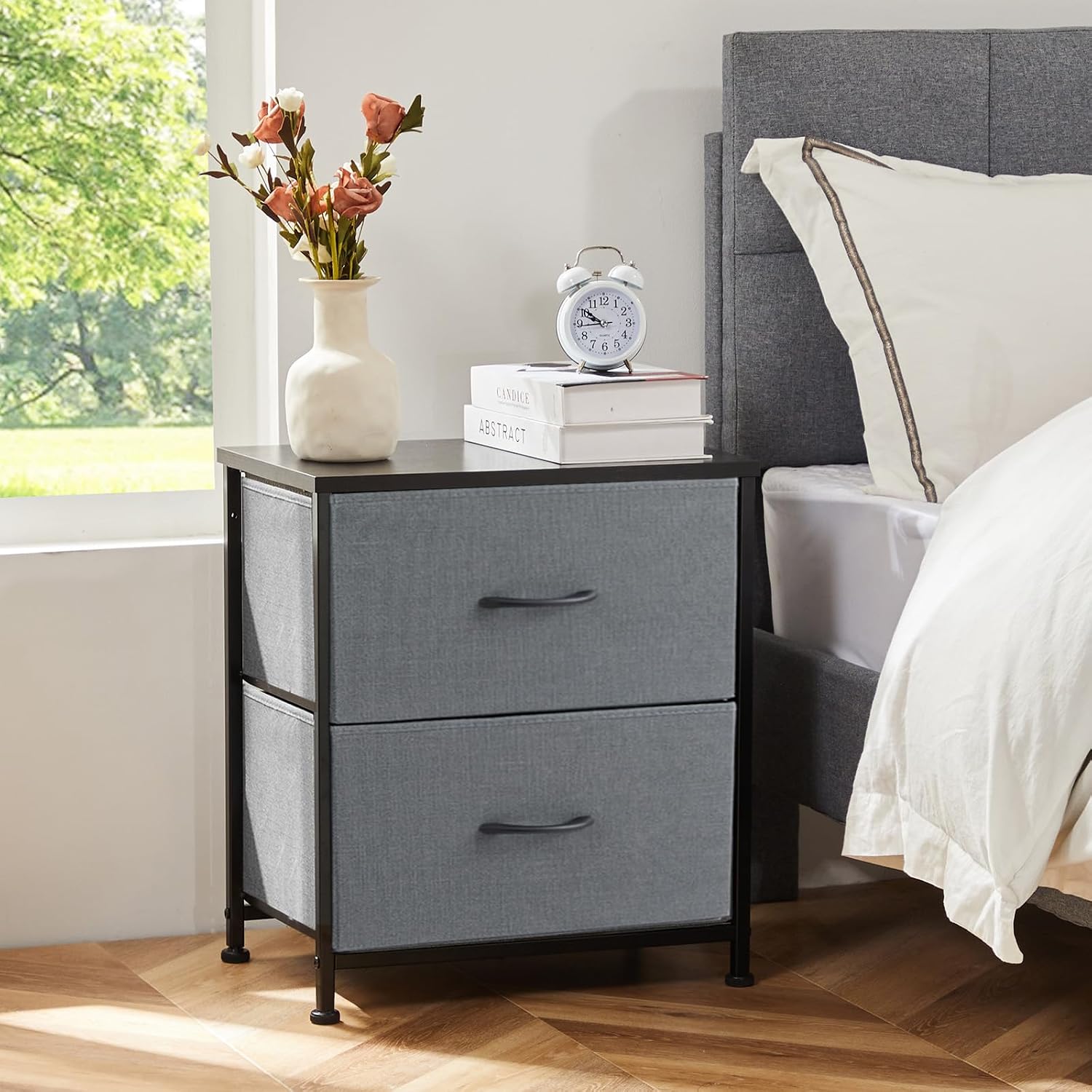 grey dresser amazon Almere Gray 6 Drawer Dresser