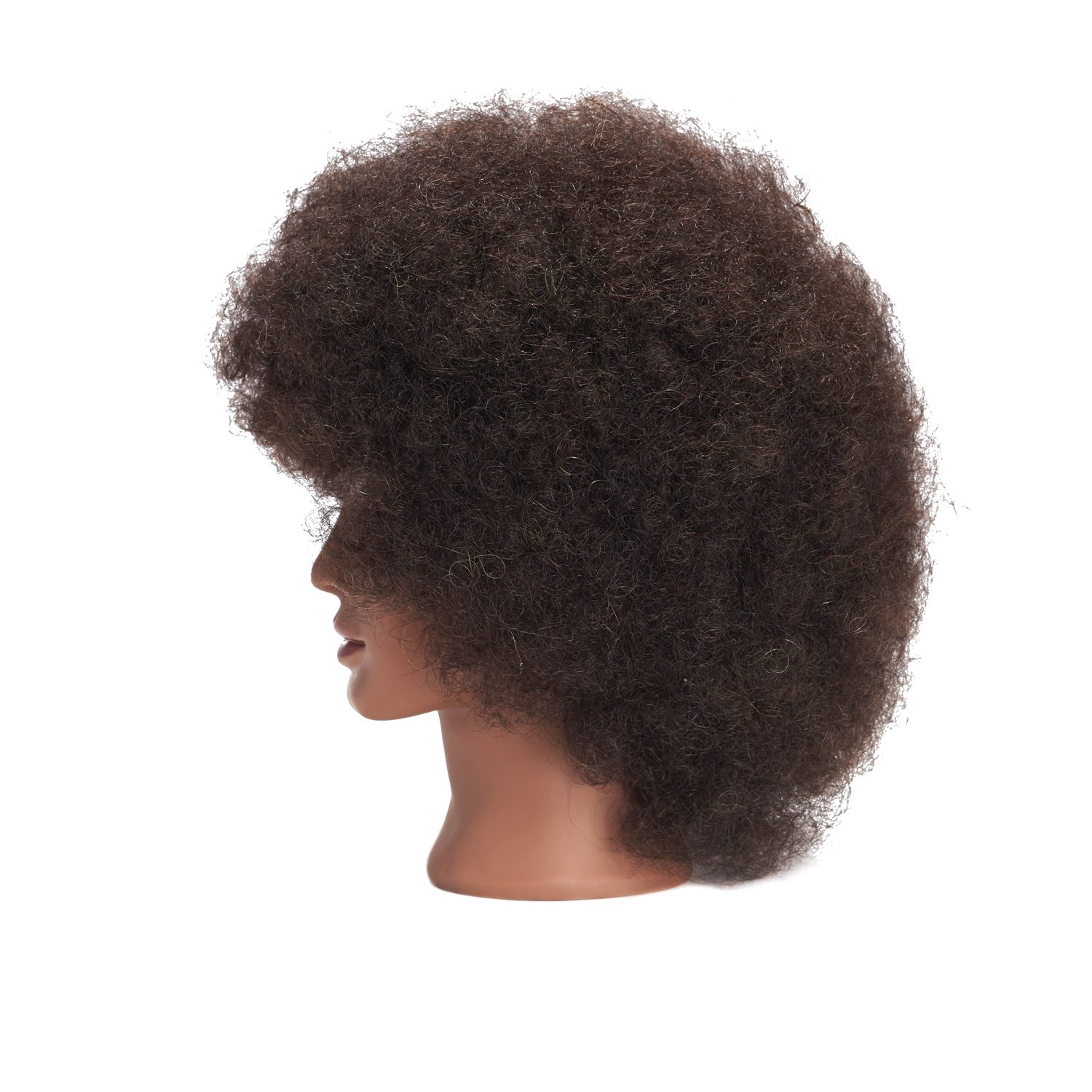 Frisierkopf Mit 100% Echthaar Für Friseurtraining Und Styling_voghion.com