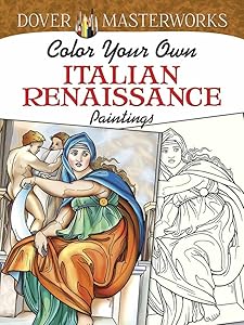 Color your own italian renaissance paintings.