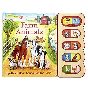 Farm Animals (8-button Early Bird Switch Sound Book) by Scarlett Wing