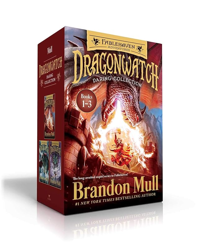 Dragonwatch Daring Collection (Boxed Set): Dragonwatch; Wrath of the Dragon King; Master of the Phantom Isle by Brandon Mull