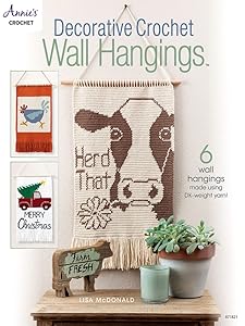 Decorative Crochet Wall Hangings by Lisa McDonald