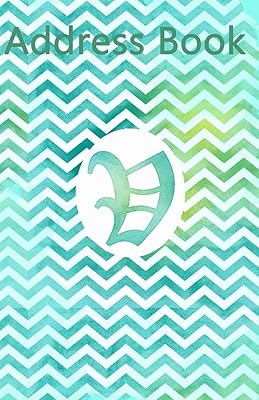 Address Book: Monogram Letter V, 5.5 x 8.5 inch, Organize Family, Friends and Contacts in One Convenient Place, Ideal for Seniors with Initial Letter V