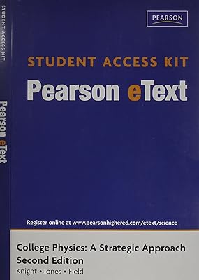 Pearson eText Student Access Kit for College Physics: A Strategic Approach (2nd Edition)