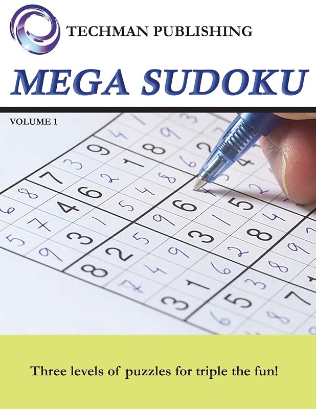Mega Sudoku Volume 1 by Techman Publishing