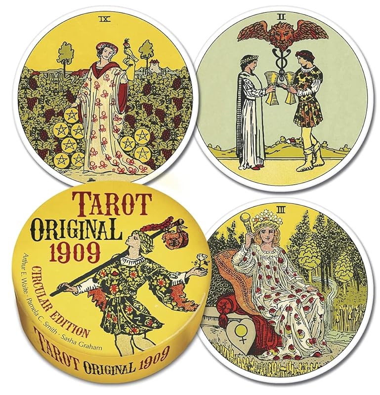 Tarot Original 1909 Circular Deck by Arthur Edward Waite