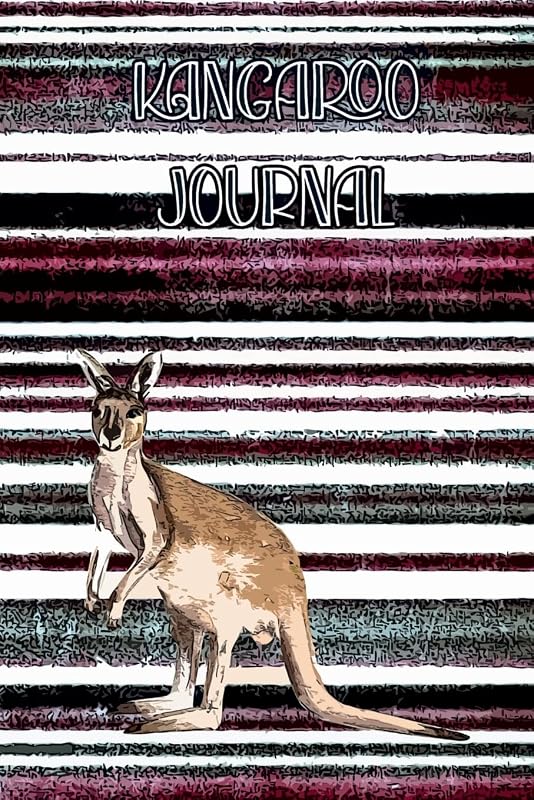 Kangaroo Journal: 6"x9" Notebook With 120 Pages by Korey's World