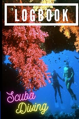 Scuba Diving LogBook: Simple Clear & Easy Scuba Diving Log Book, 50 Pages, 6x9 in