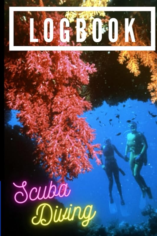 Scuba Diving LogBook: Simple Clear & Easy Scuba Diving Log Book, 50 Pages, 6x9 in by Walid Farhani