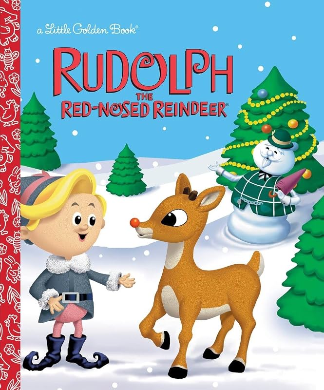 Rudolph the Red-Nosed Reindeer (Rudolph the Red-Nosed Reindeer) (Little Golden Book) by Rick Bunsen