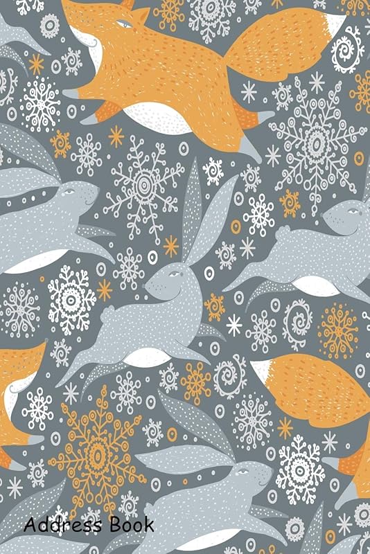 Address Book: For Contacts, Addresses, Phone, Email, Note,Emergency Contacts,Alphabetical Index With Watercolor Animal Floral Leaves by Shamrock Logbook