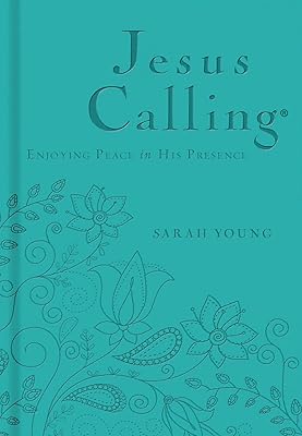 Jesus Calling, Teal Leathersoft, with Scripture References: Enjoying Peace in His Presence (A 365-Day Devotional)