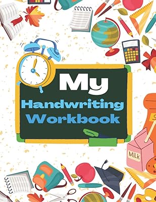 My Handwriting Workbook[size 8,5"x11" , 110 Blank handwriting practice paper with dotted lines ]: Kindergarten:Handwriting writing paper with lines for ABC kids