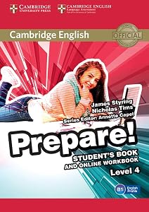 Cambridge English Prepare! Level 4 Student's Book and Online Workbook