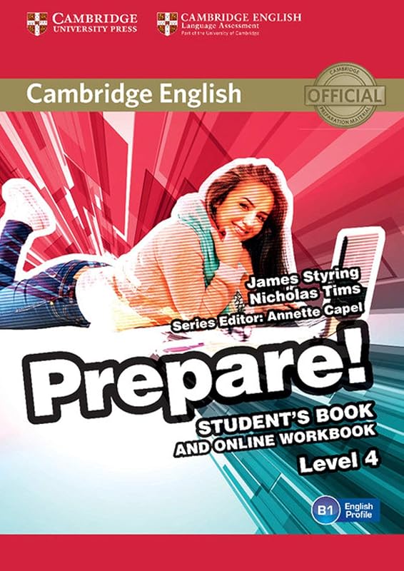 Cambridge English Prepare! Level 4 Student's Book and Online Workbook by James Styring