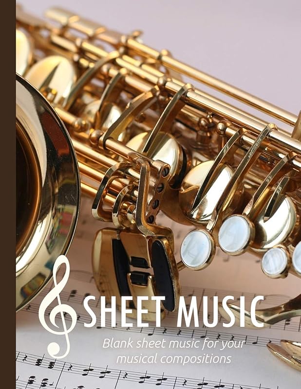 Sheet Music: Blank sheet music for your musical compositions by G7s Publishing