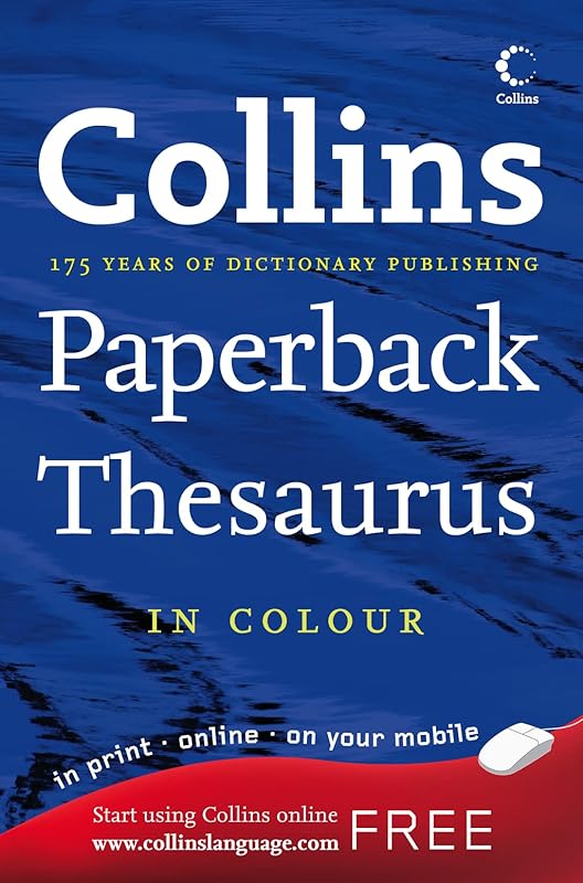 Collins Paperback Thesaurus A-Z by Na