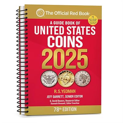 A Guide Book of United States Coins 2025 "Redbook" (Official Red Book)