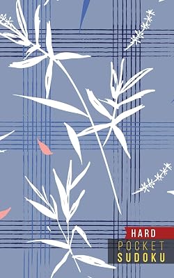 Pocket Sudoku Hard: 158 Hard Sudoku Puzzles with Solutions | Pocket Sudoku Puzzle Books | Large Print Sudoku Puzzle Books For Adults | Sudoku For Seniors | Travel Size | Japanese Art