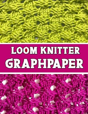 knitter loom GraphPapeR: the perfect knitter's gifts for all loom knitter. if you are beginning knitter this can helps you to do your work