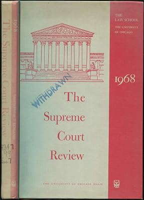 The Supreme Court Review, 1968 (Volume 1968)