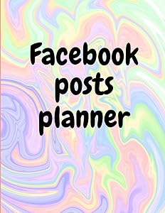 Facebook posts planner: Organizer to Plan All Your Posts & Content